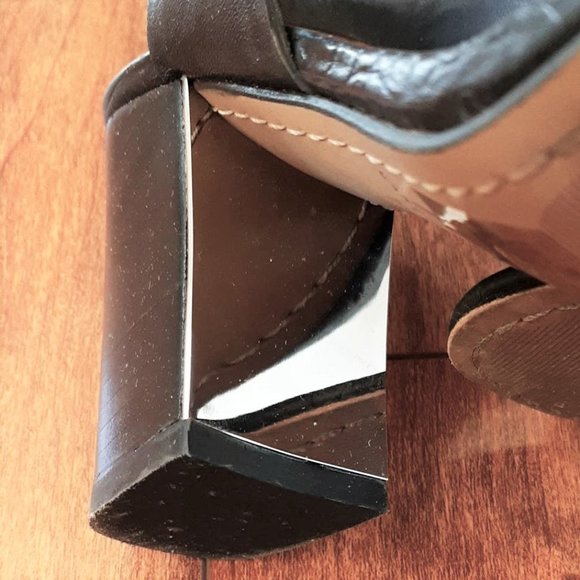 Marc Fisher Black Strappy Sandals - Picture 7 of 10